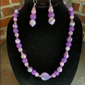 Necklace & earrings set